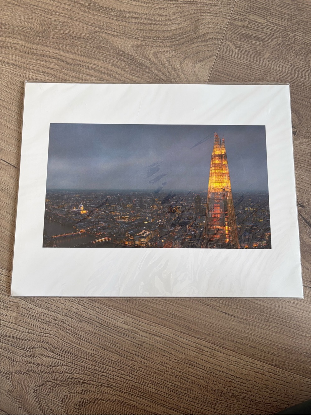 London Shard print